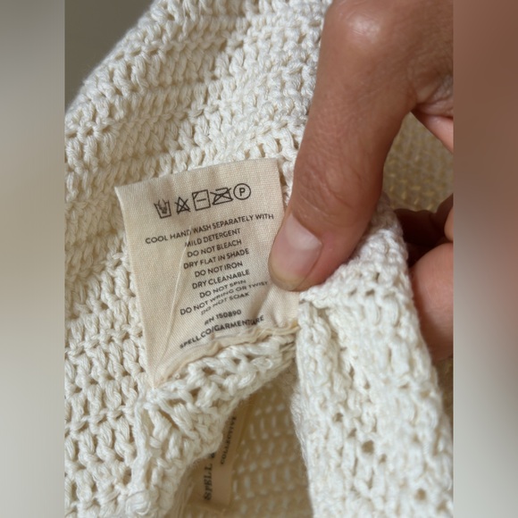 •Spell• Let The Sunshine In Crochet Dress. Never worn. - Picture 10 of 10